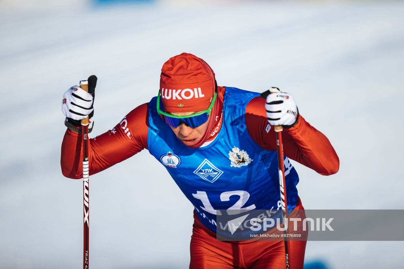 Russia Cross-Country Skiing Competititon Men