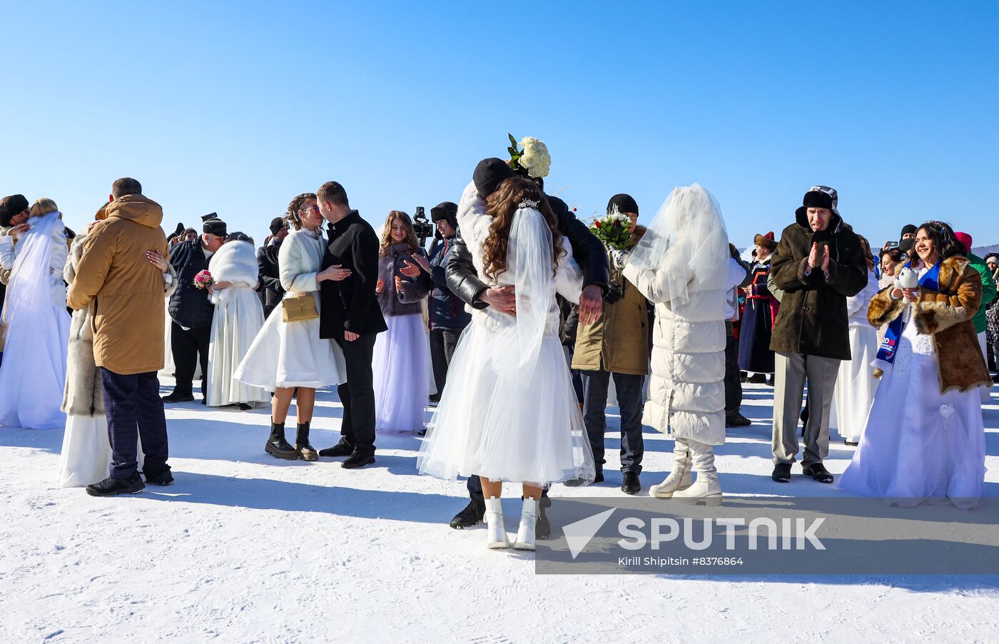 Russia Siberia Mass Wedding