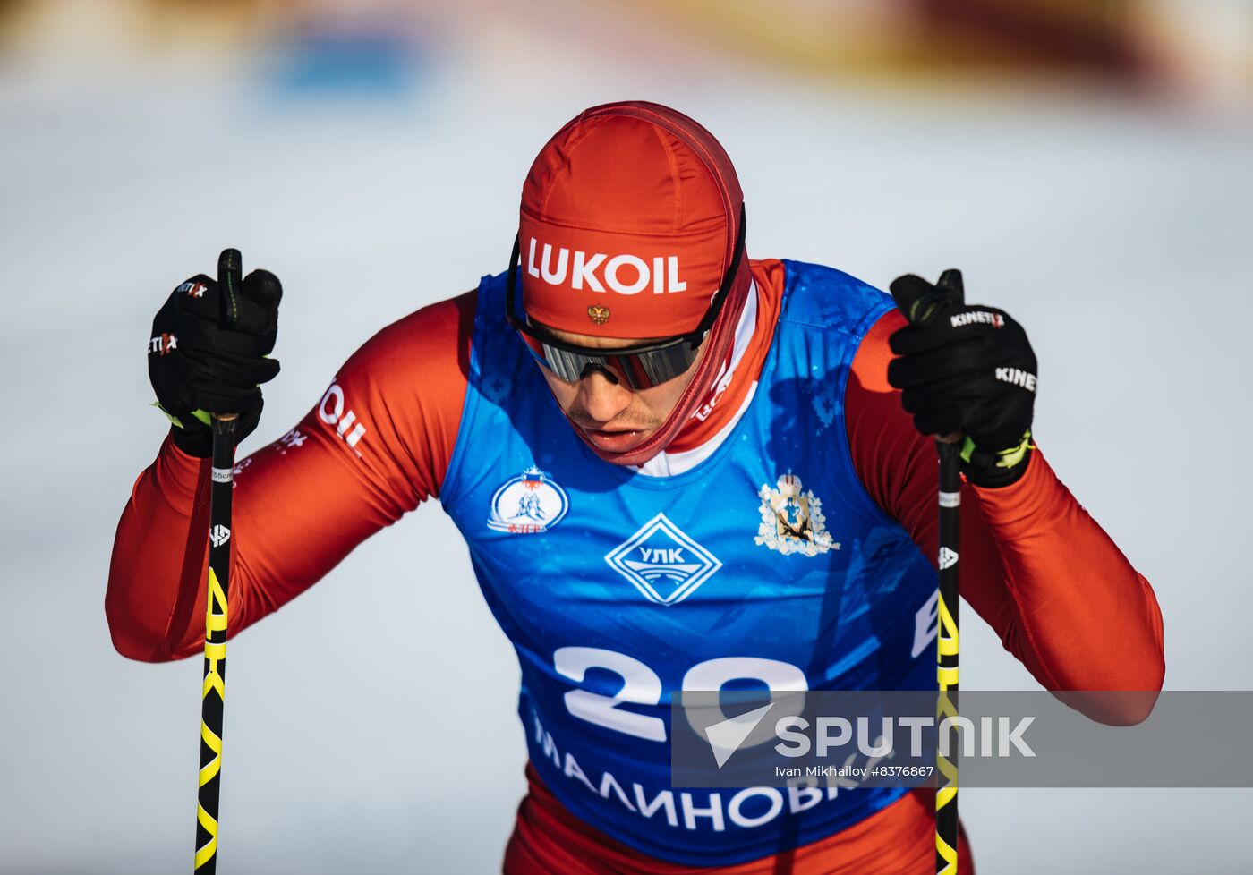 Russia Cross-Country Skiing Competititon Men