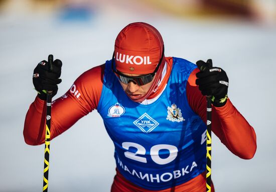 Russia Cross-Country Skiing Competititon Men