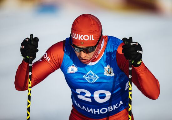 Russia Cross-Country Skiing Competititon Men