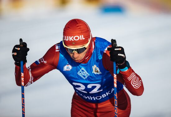 Russia Cross-Country Skiing Competititon Men