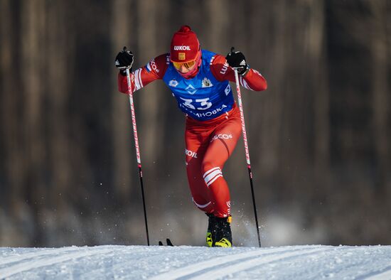 Russia Cross-Country Skiing Competititon Men