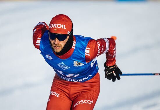 Russia Cross-Country Skiing Competititon Men