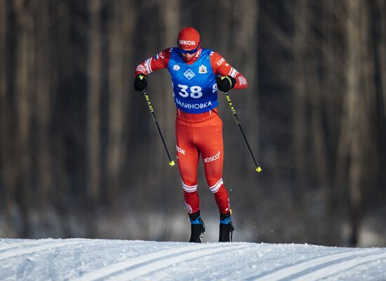 Russia Cross-Country Skiing Competititon Men