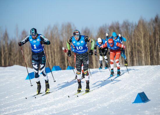 Russia Cross-Country Skiing Competititon Men