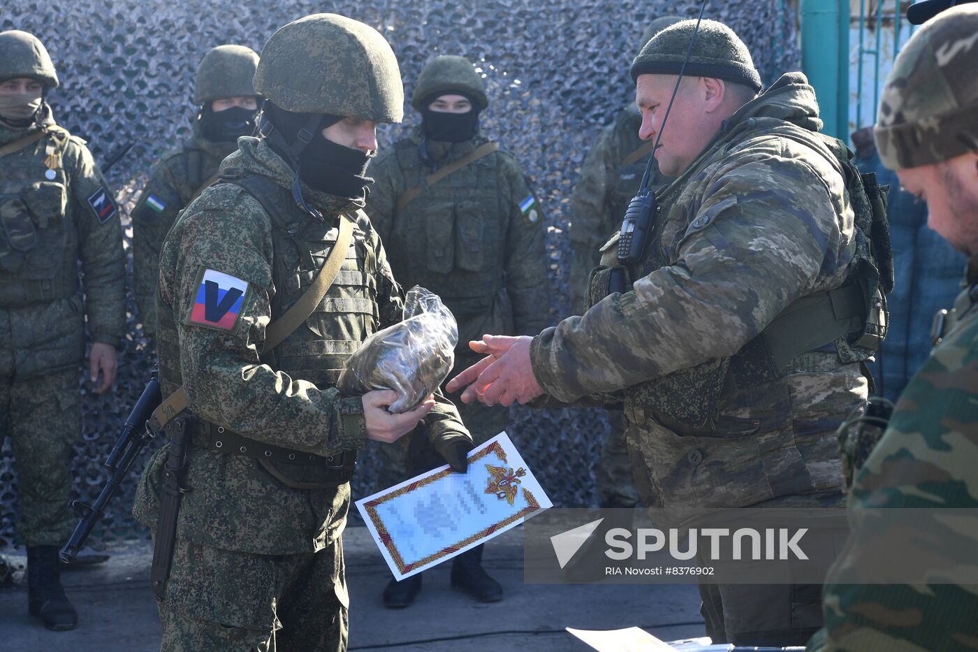 Russia Ukraine Military Operation Fatherland Defender Day
