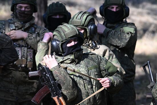 Russia Ukraine Military Operation Tank Crews Awarding