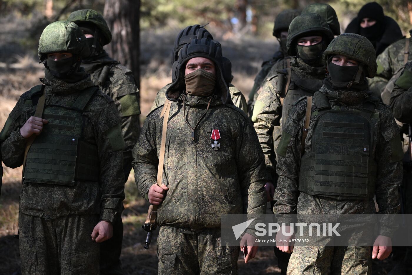 Russia Ukraine Military Operation Tank Crews Awarding