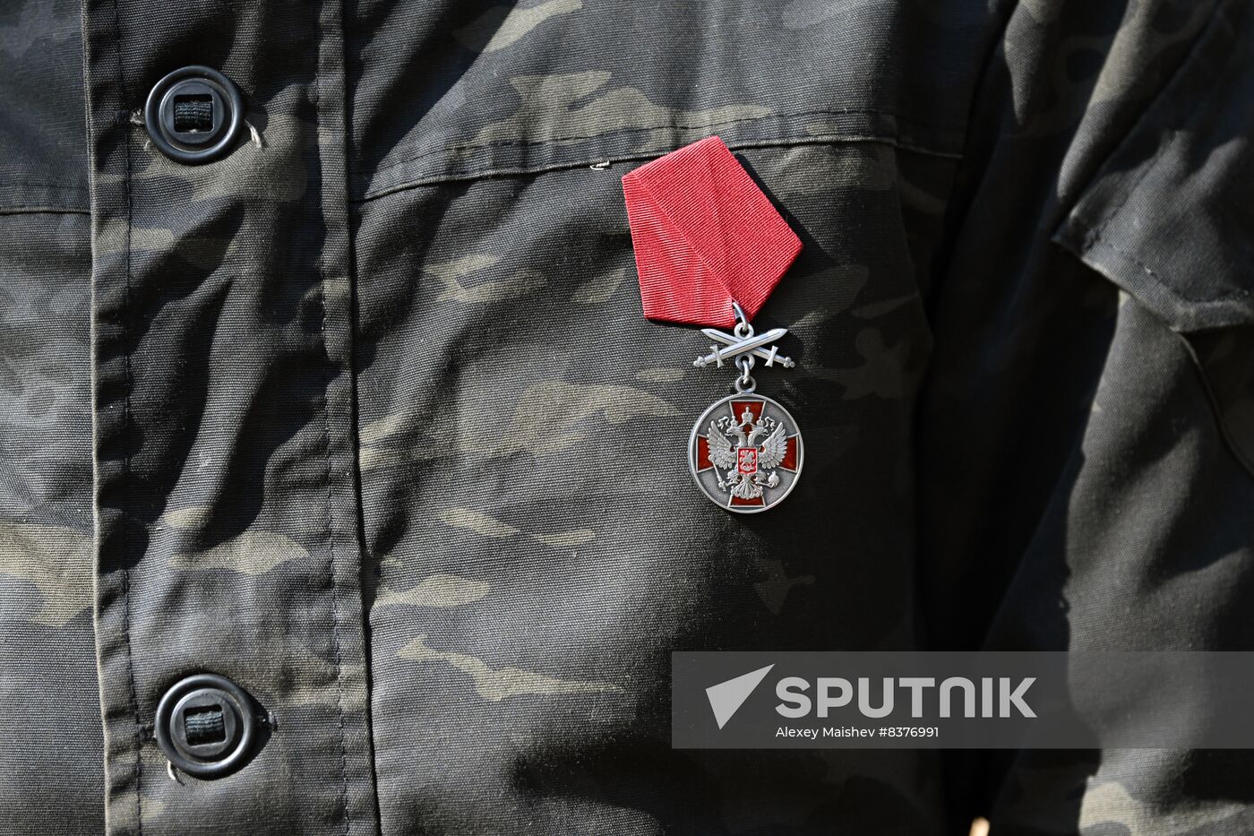 Russia Ukraine Military Operation Tank Crews Awarding