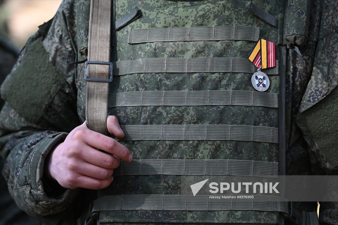 Russia Ukraine Military Operation Tank Crews Awarding