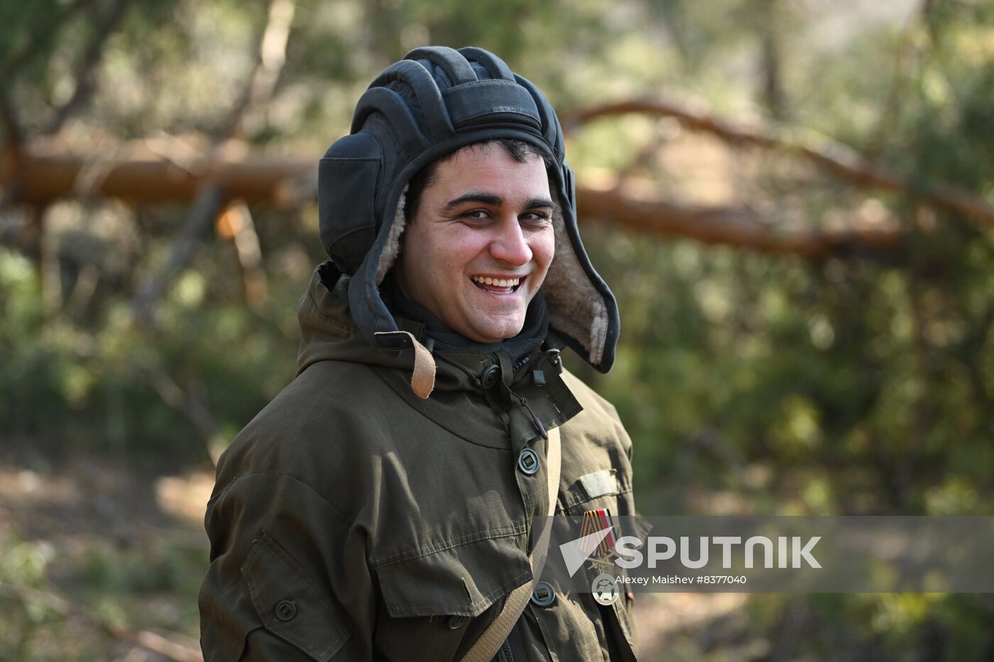 Russia Ukraine Military Operation Tank Crews Awarding