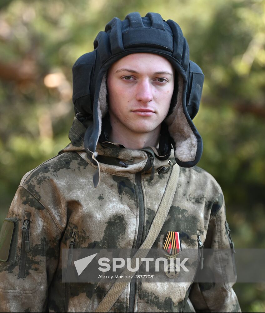 Russia Ukraine Military Operation Tank Crews Awarding