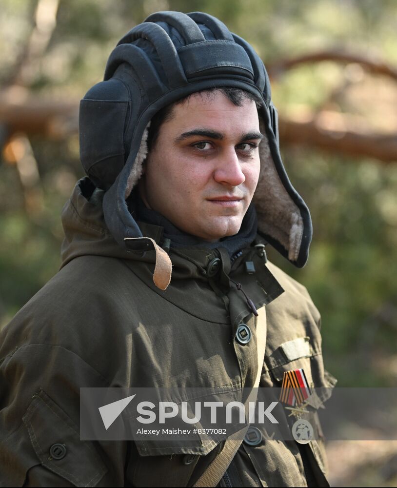 Russia Ukraine Military Operation Tank Crews Awarding