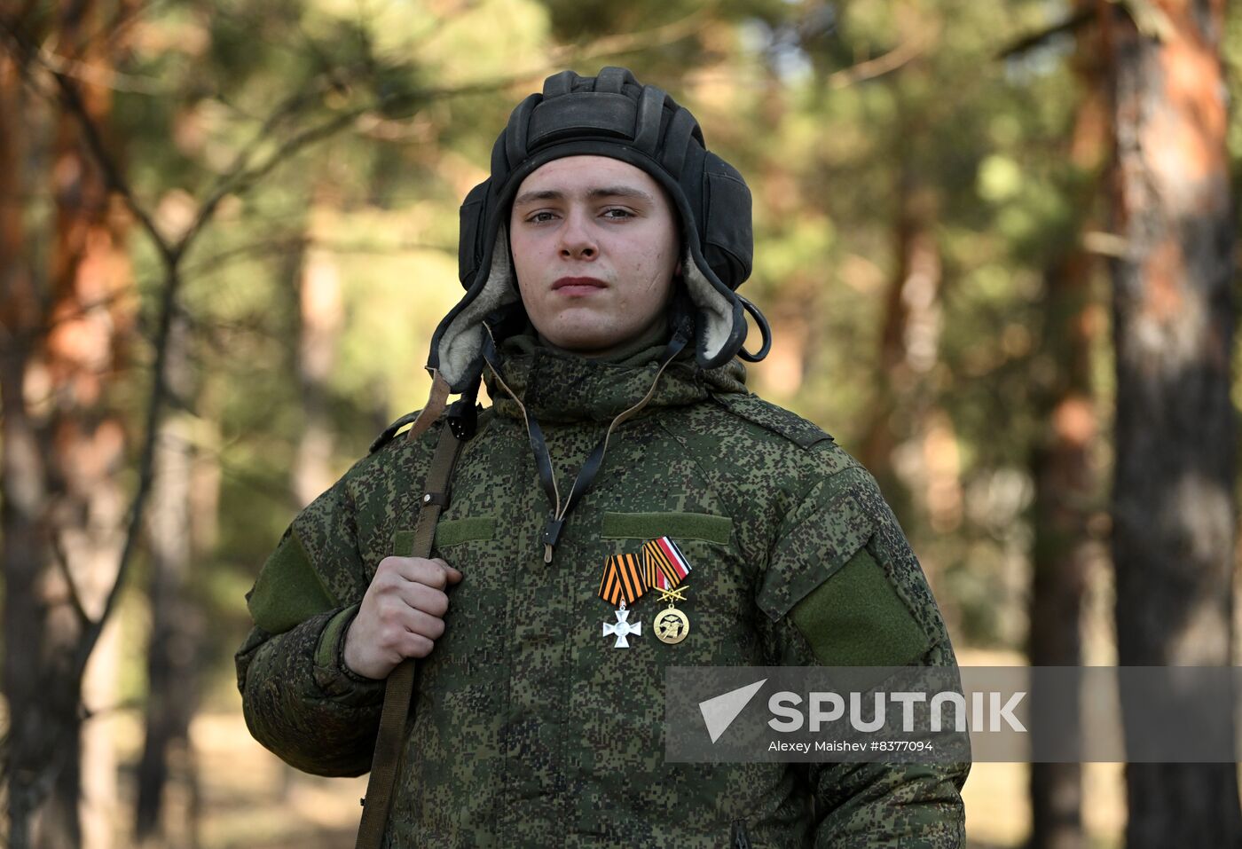 Russia Ukraine Military Operation Tank Crews Awarding