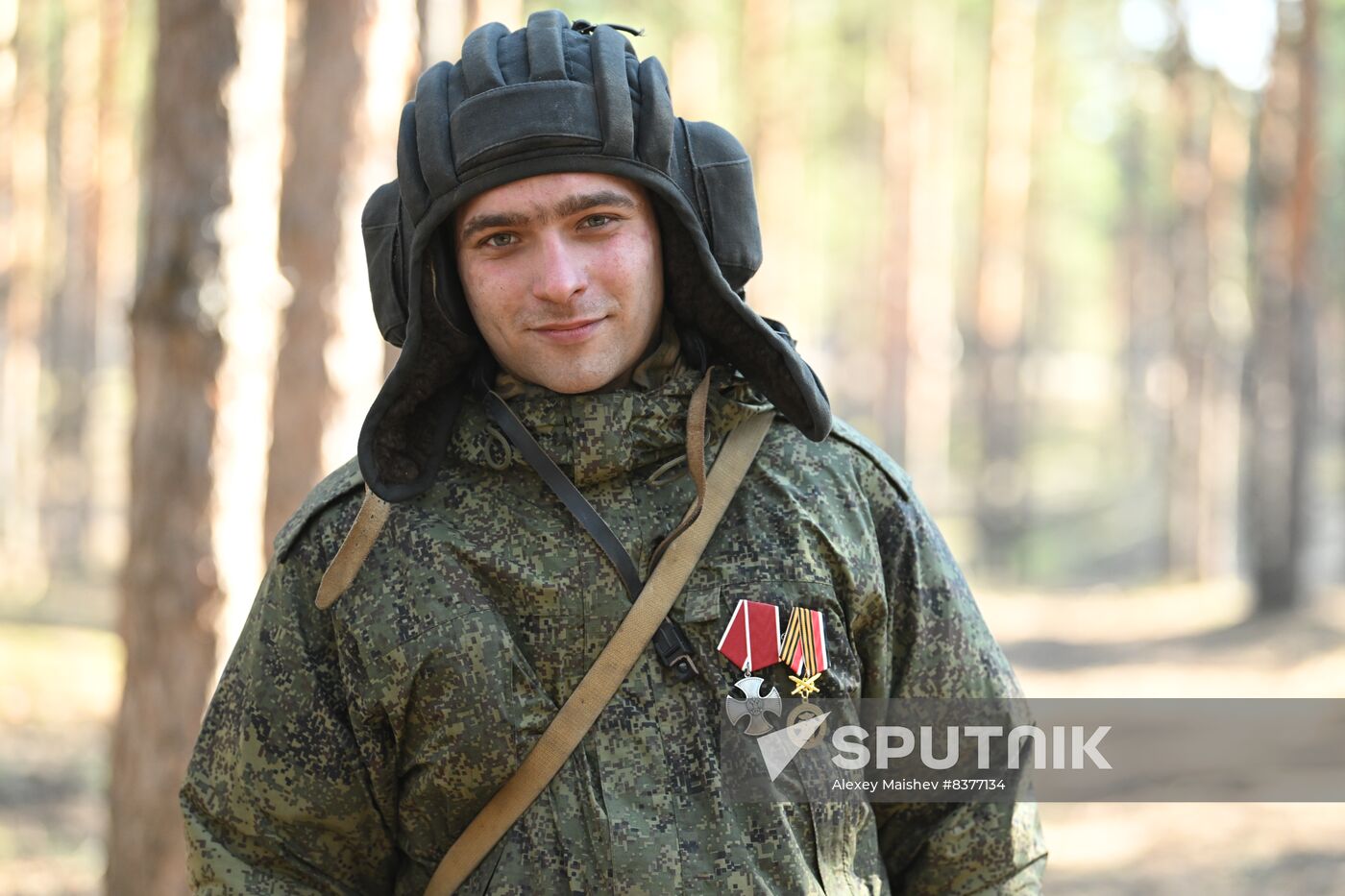 Russia Ukraine Military Operation Tank Crews Awarding