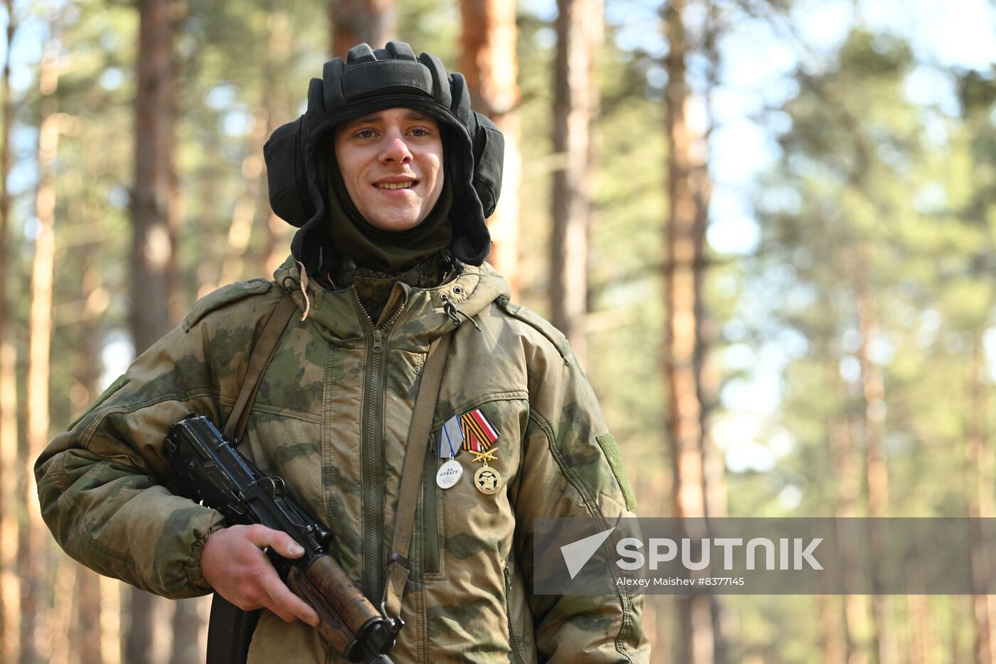 Russia Ukraine Military Operation Tank Crews Awarding