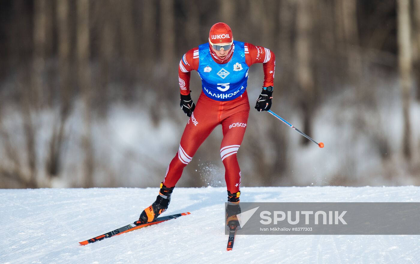 Russia Cross-Country Skiing Competititon Men