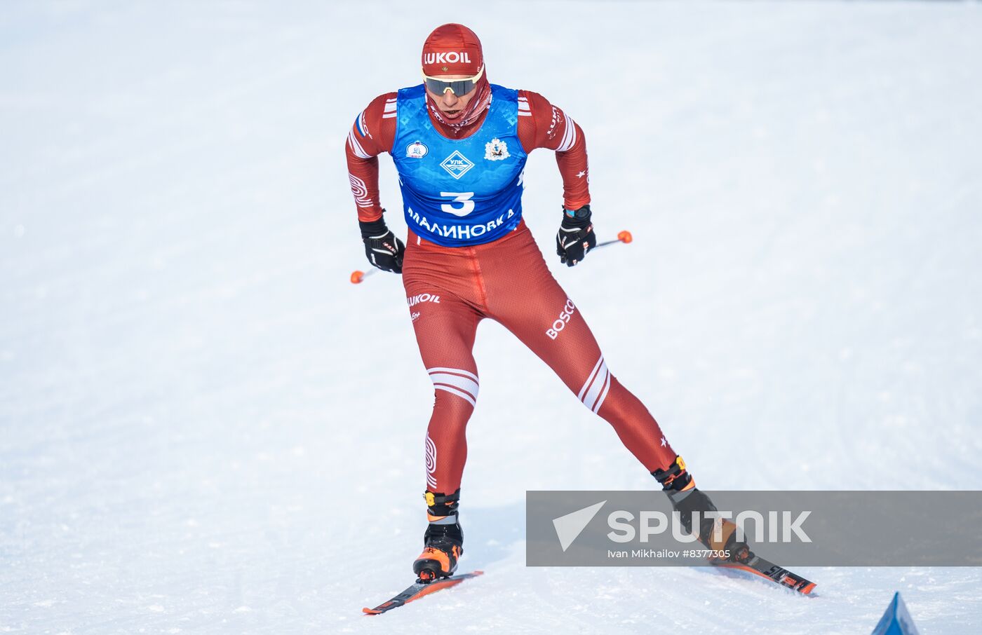 Russia Cross-Country Skiing Competititon Men