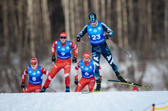 Russia Cross-Country Skiing Competititon Men
