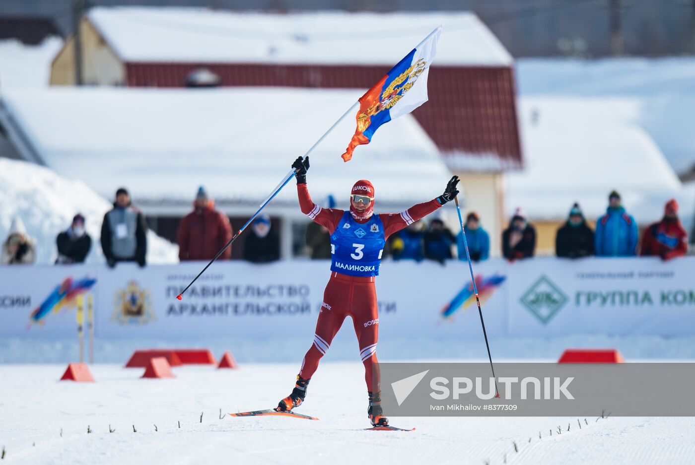 Russia Cross-Country Skiing Competititon Men