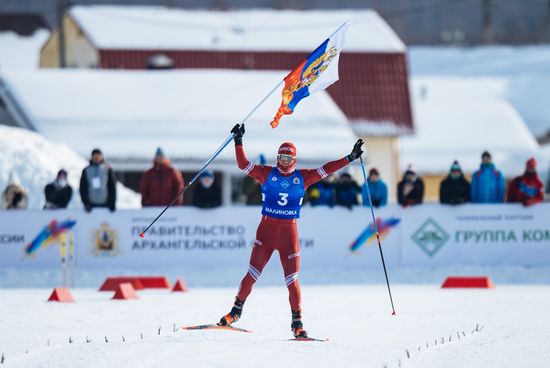 Russia Cross-Country Skiing Competititon Men