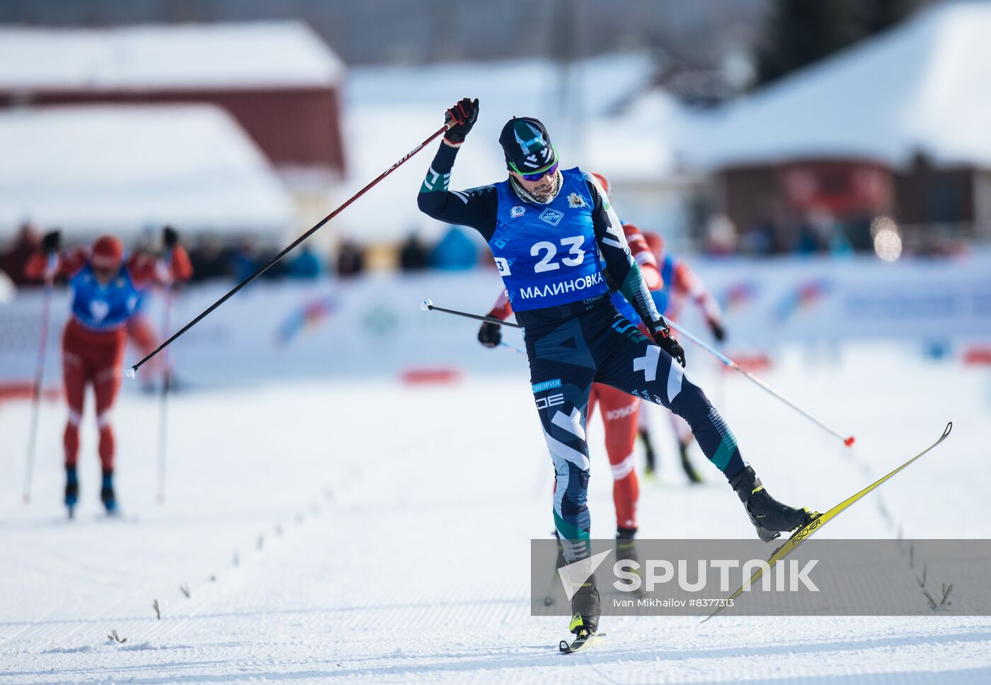 Russia Cross-Country Skiing Competititon Men