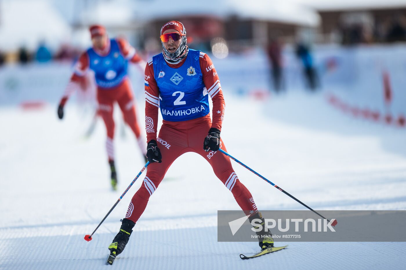 Russia Cross-Country Skiing Competititon Men