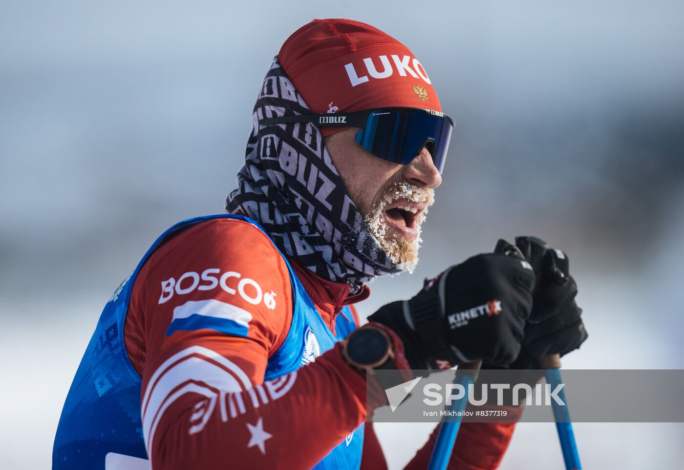 Russia Cross-Country Skiing Competititon Men