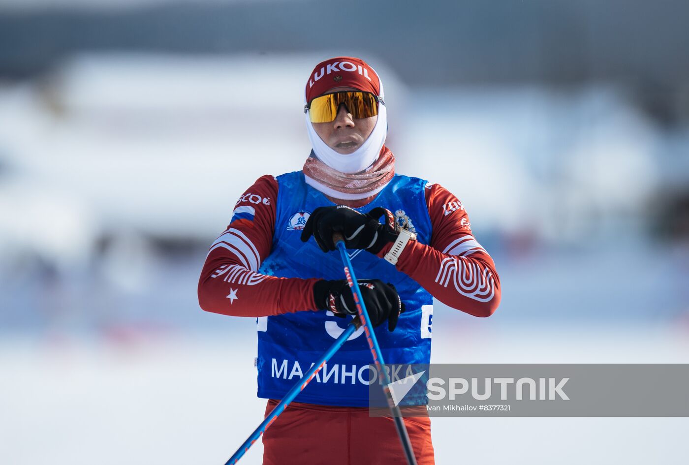 Russia Cross-Country Skiing Competititon Men