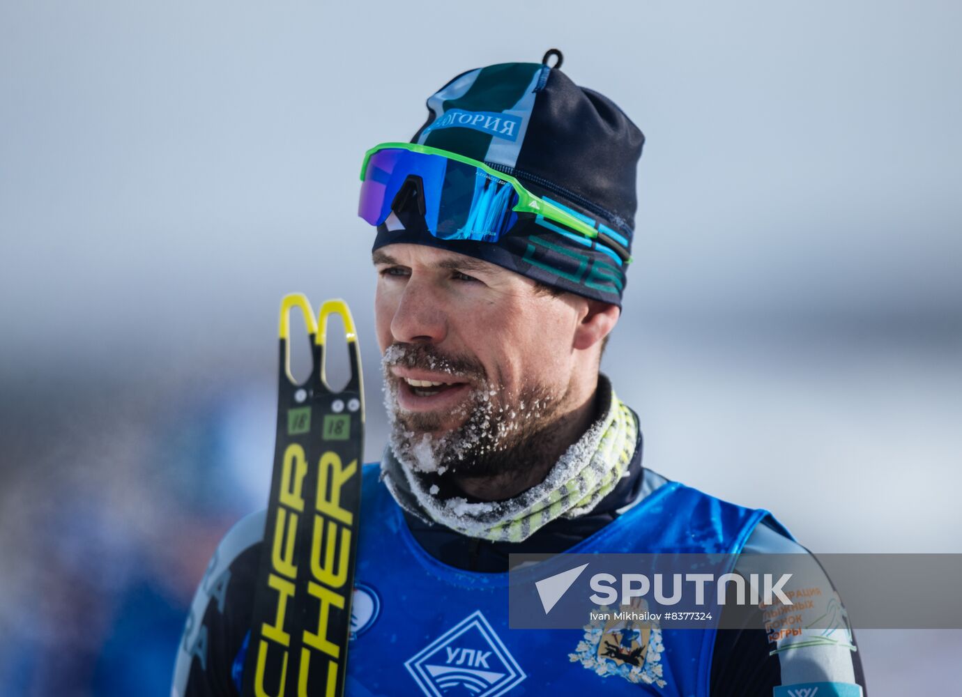 Russia Cross-Country Skiing Competititon Men