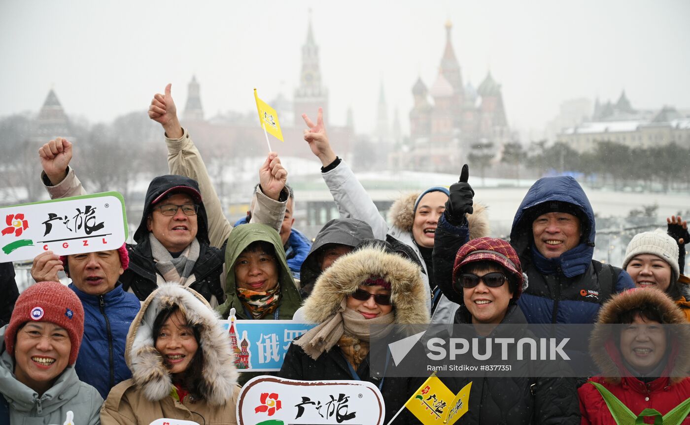 Russia China Tourism