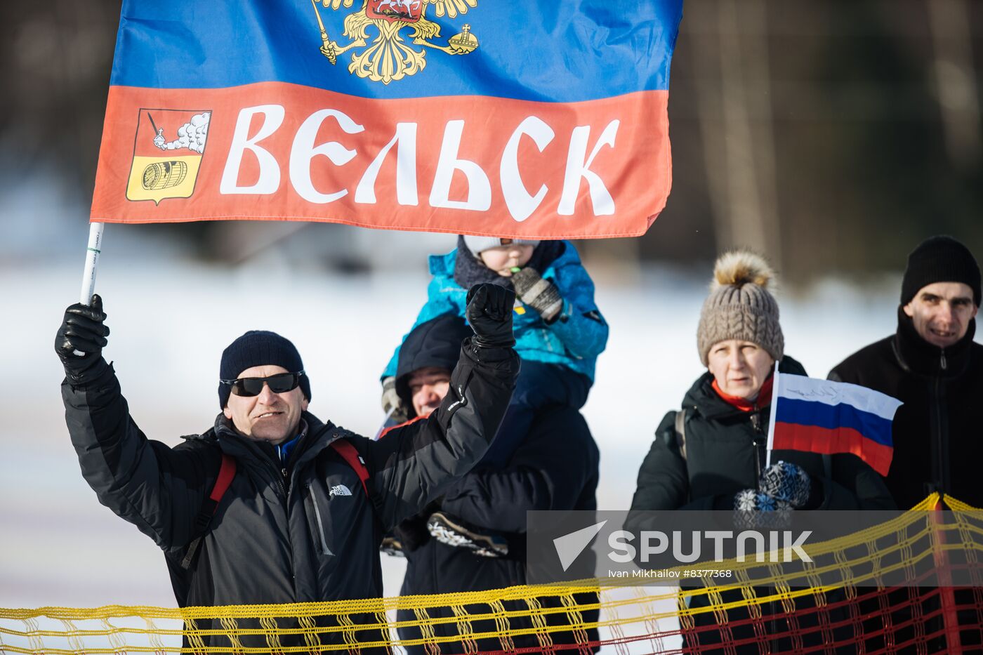 Russia Cross-Country Skiing Competititon Men