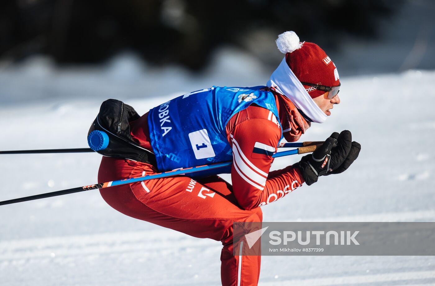 Russia Cross-Country Skiing Competititon Men