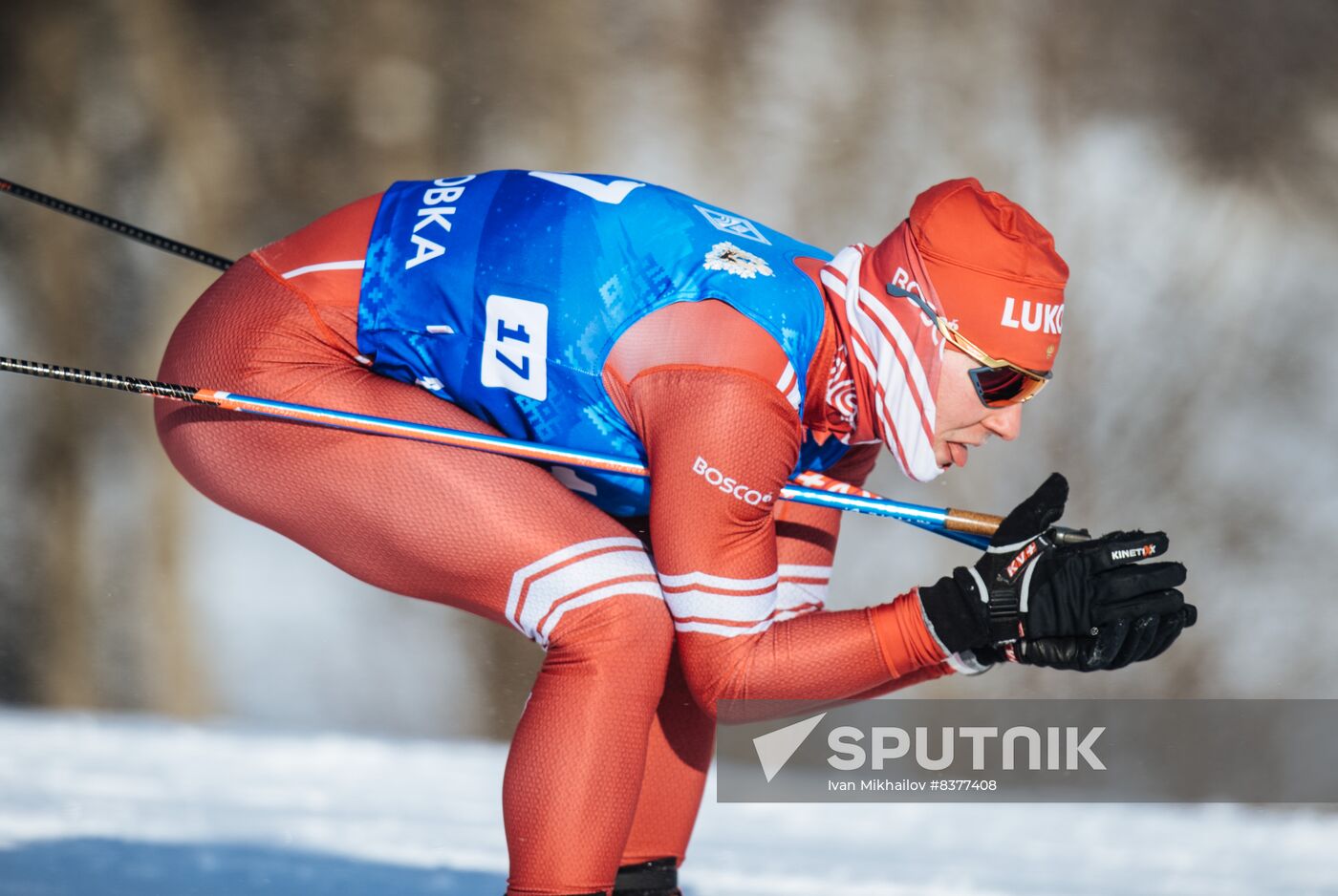 Russia Cross-Country Skiing Competititon Men