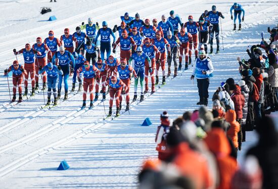 Russia Cross-Country Skiing Competititon Men