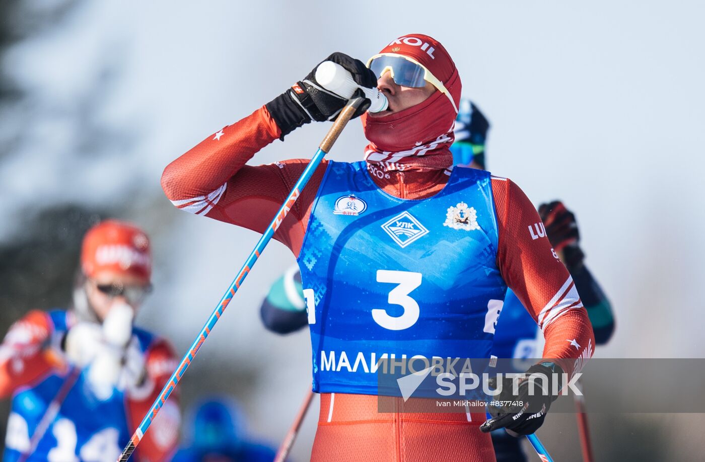 Russia Cross-Country Skiing Competititon Men