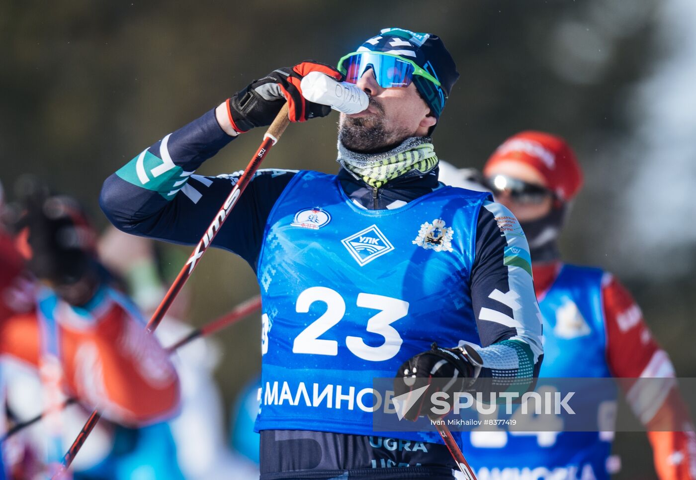 Russia Cross-Country Skiing Competititon Men
