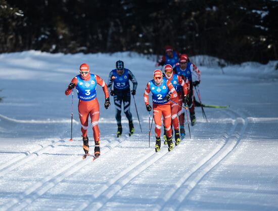 Russia Cross-Country Skiing Competititon Men