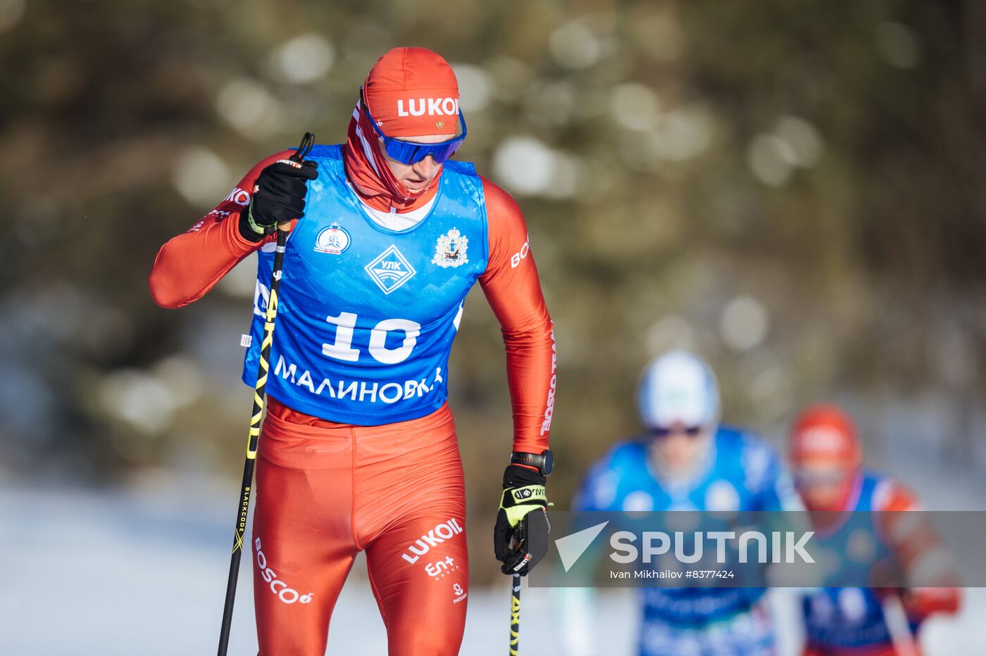 Russia Cross-Country Skiing Competititon Men