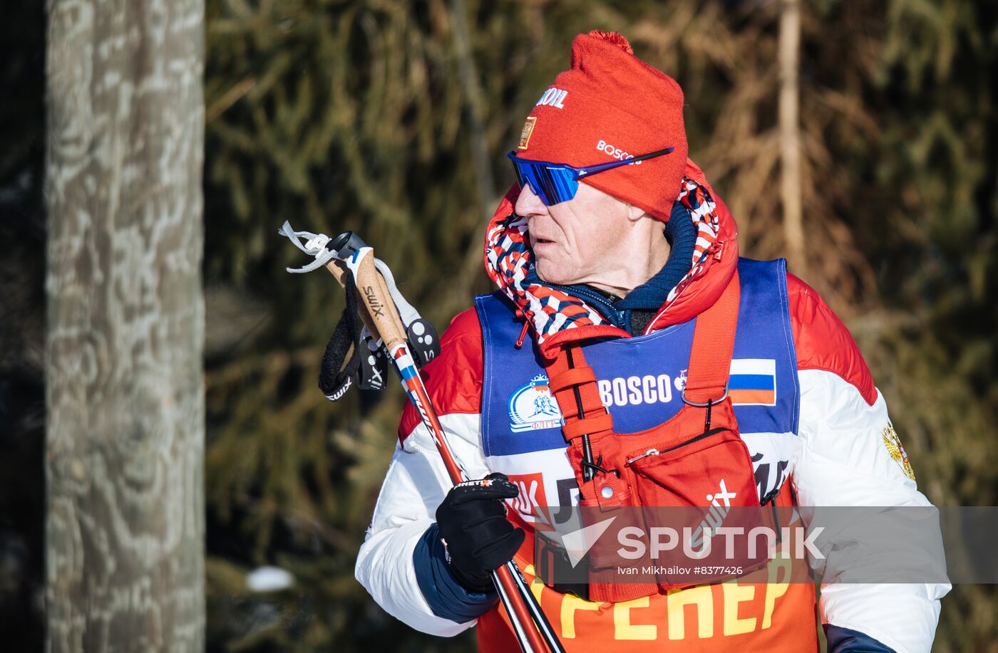 Russia Cross-Country Skiing Competititon Men