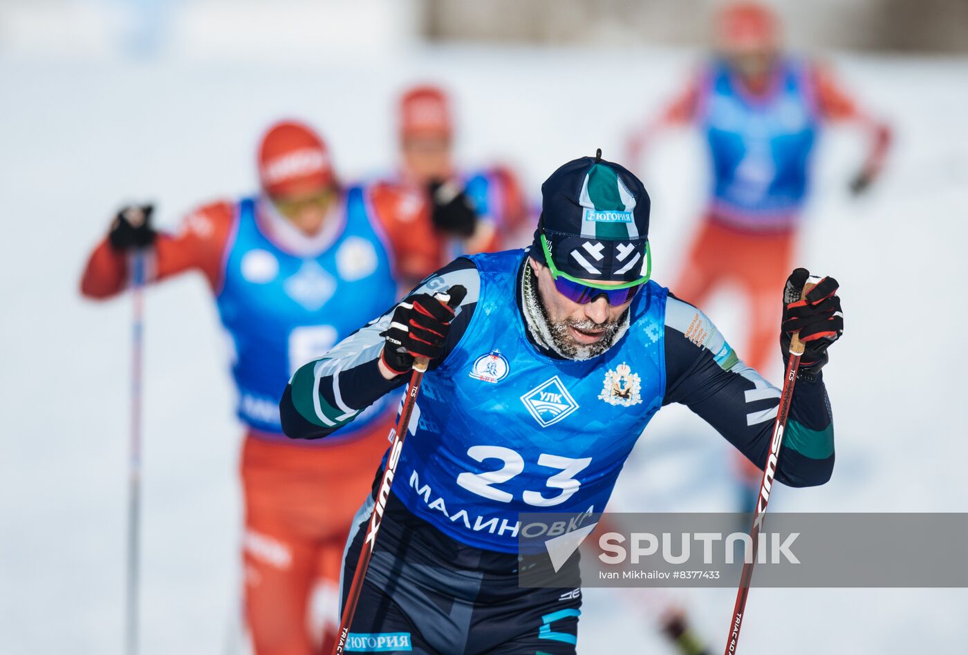 Russia Cross-Country Skiing Competititon Men