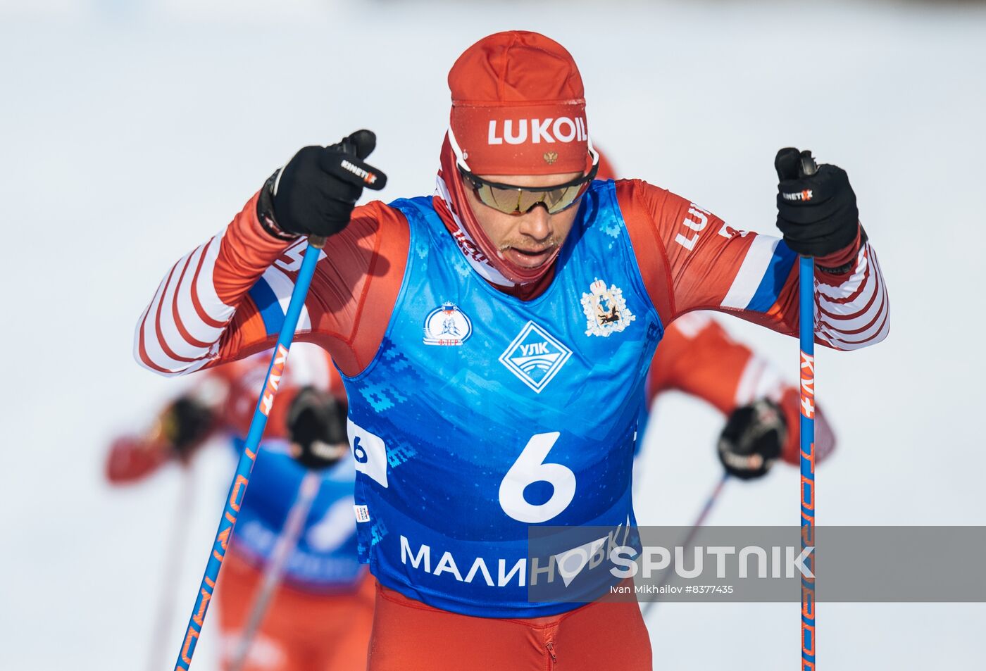 Russia Cross-Country Skiing Competititon Men