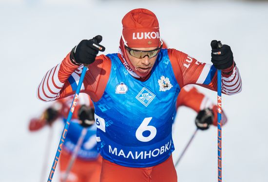 Russia Cross-Country Skiing Competititon Men