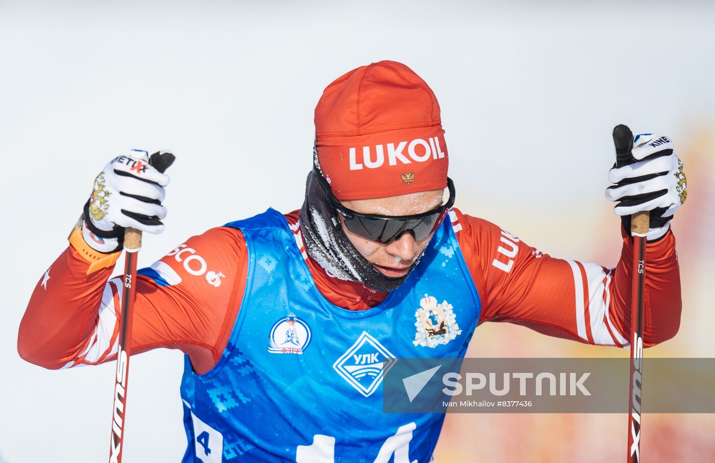 Russia Cross-Country Skiing Competititon Men