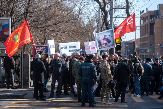 Armenia Russia Support Rally