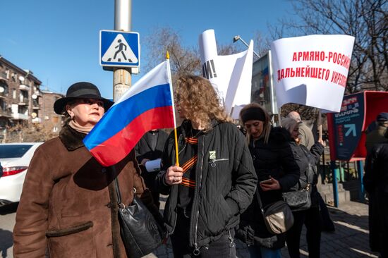 Armenia Russia Support Rally