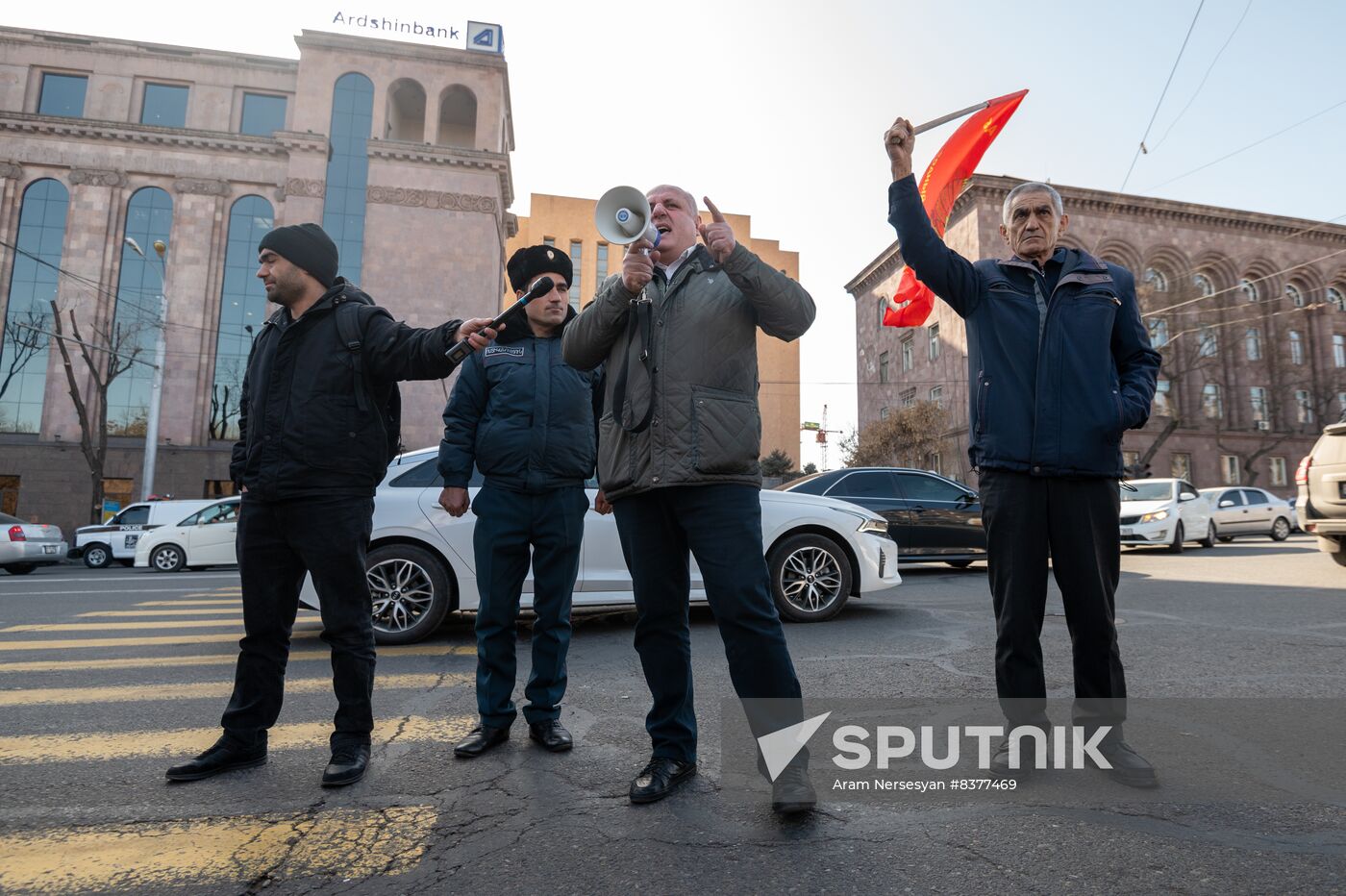 Armenia Russia Support Rally