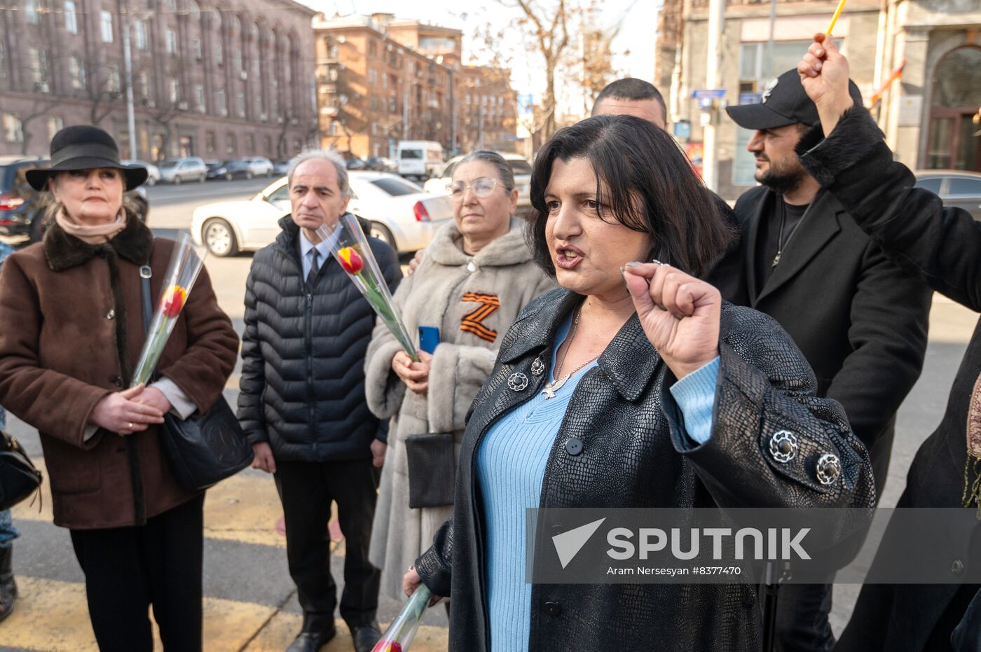 Armenia Russia Support Rally