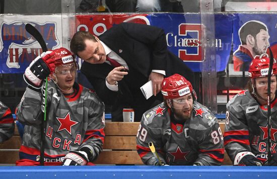 Russia Ice Hockey Kontinental League CSKA - Dynamo